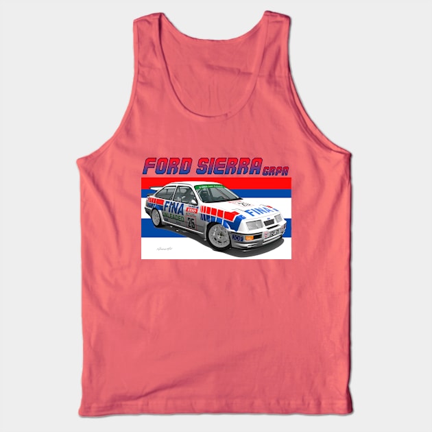 GrA Ford Sierra RS Cosworth Tank Top by PjesusArt